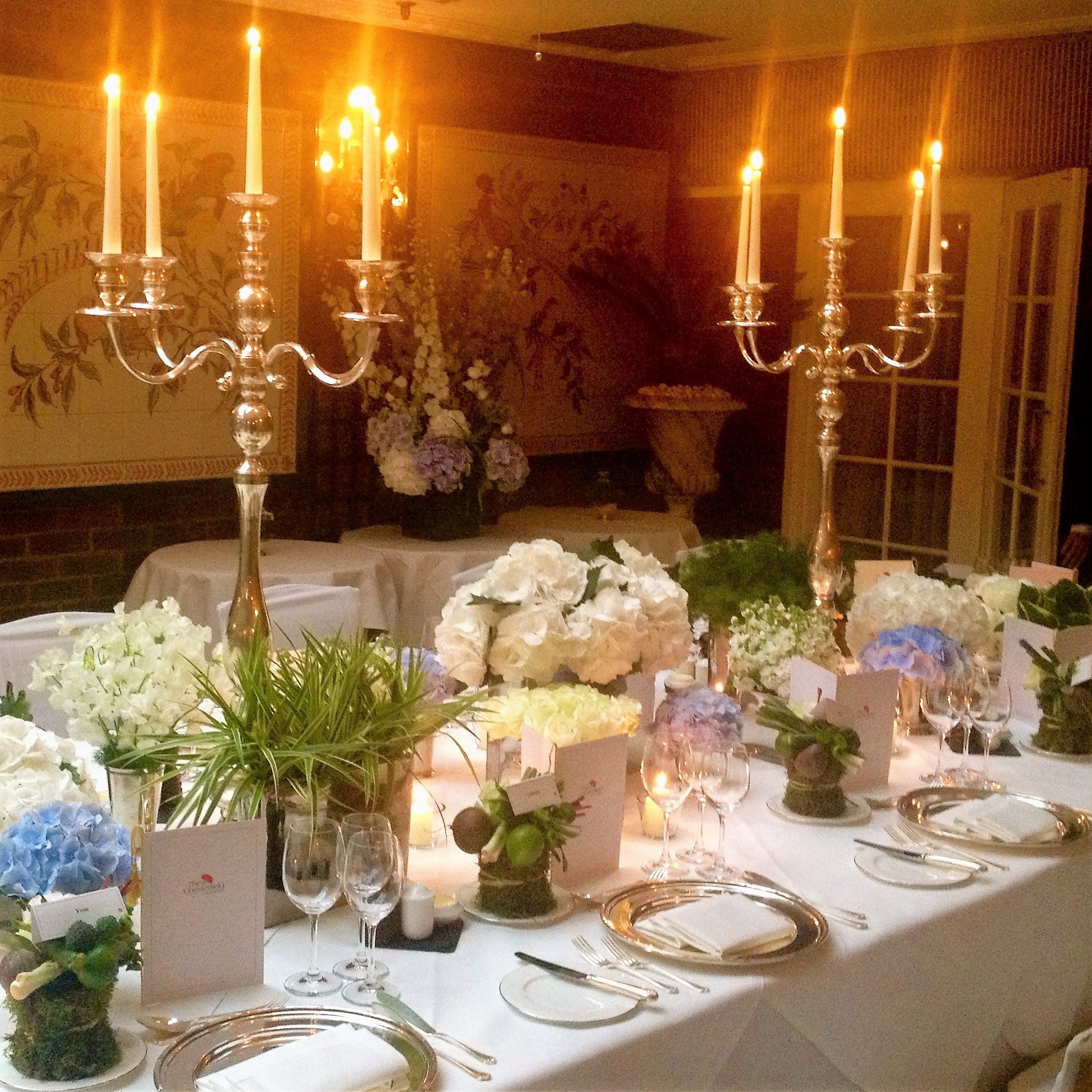 Wedding flowers in a round romantic arrangement
