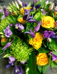 Florist's Choice hand-tied bouquet with mixed seasonal stems thumbnail