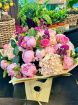 Florist's Choice hand-tied bouquet with vibrant seasonal blooms thumbnail