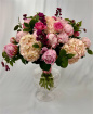 Seasonal Flowers bouquet with garden-style texture thumbnail